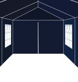 VidaXL Tuinpaviljoen 3x12 m blauw