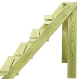 VidaXL Plantenstandaard 80x80x80 cm geïmpregneerd grenenhout