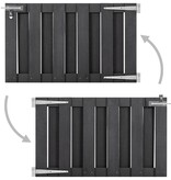 VidaXL Poort 100x60 cm HKC grijs