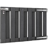 VidaXL Poort 100x60 cm HKC grijs