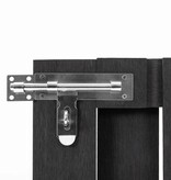 VidaXL Poort 100x60 cm HKC grijs