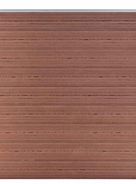 VidaXL Schutting 180x186 cm HKC bruin