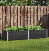 VidaXL Plantenbak verhoogd 250x100x54 cm HKC grijs