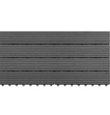 VidaXL Tegels 6 st 1m² 60x30 cm HKC grijs