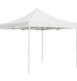 VidaXL Partytent professioneel inklapbaar 2x2 m aluminium wit