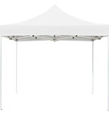 VidaXL Partytent professioneel inklapbaar 2x2 m aluminium wit