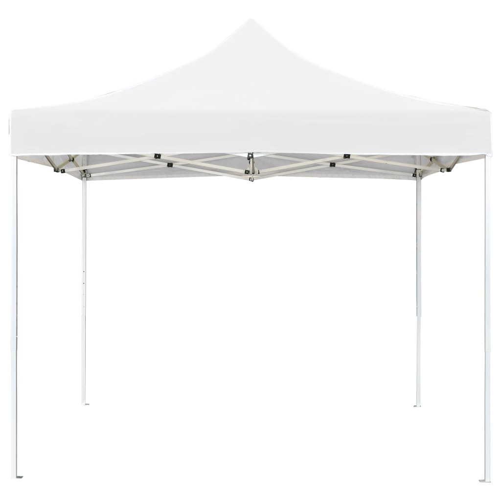 VidaXL Partytent professioneel inklapbaar 2x2 m aluminium wit