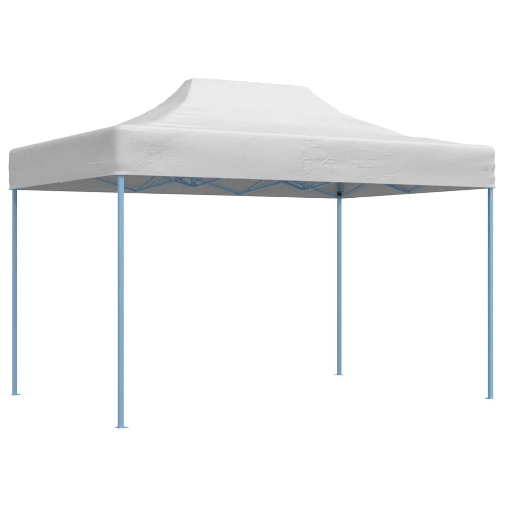VidaXL Partytent inklapbaar 280x410x315 cm staal wit