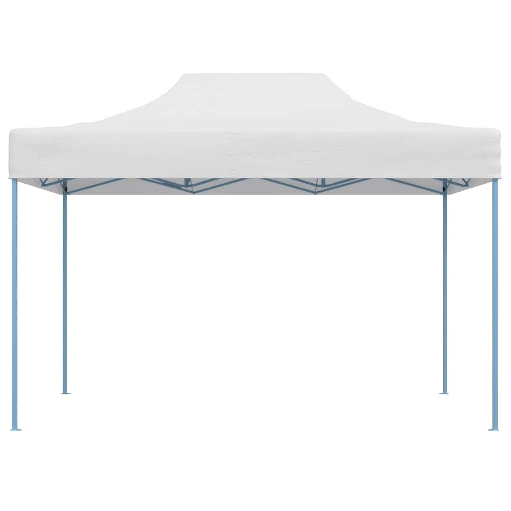 VidaXL Partytent inklapbaar 280x410x315 cm staal wit