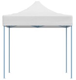 VidaXL Partytent inklapbaar 280x410x315 cm staal wit