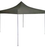VidaXL Partytent professioneel inklapbaar 2x2 m staal antraciet