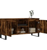 VidaXL Tv-meubel 104x35x50 cm bewerkt hout gerookt eikenkleurig