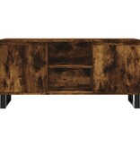 VidaXL Tv-meubel 104x35x50 cm bewerkt hout gerookt eikenkleurig