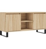 VidaXL Tv-meubel 104x35x50 cm bewerkt hout sonoma eikenkleurig