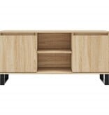 VidaXL Tv-meubel 104x35x50 cm bewerkt hout sonoma eikenkleurig