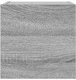 VidaXL Tv-wandmeubelen 2 st 30,5x30x30 cm grijs sonoma eikenkleurig