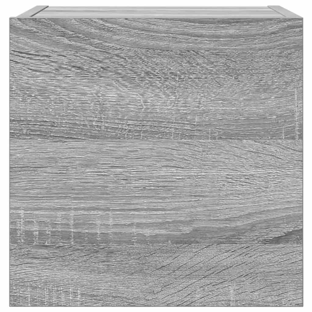 VidaXL Tv-wandmeubelen 2 st 30,5x30x30 cm grijs sonoma eikenkleurig