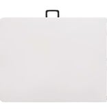 VidaXL Tuintafel inklapbaar 180x72x72 cm HDPE wit