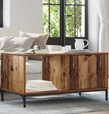 VidaXL Salontafel Oud hout 90 x 49 x 46 cm Bewerkt hout