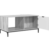 VidaXL Salontafel Grijs sonoma 90 x 49 x 46 cm Bewerkt hout