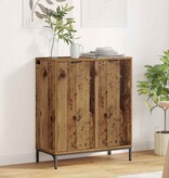 VidaXL Dressoir Oud hout 69.5 x 33 x 82 cm Bewerkt hout