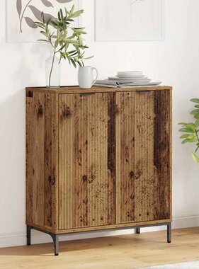 VidaXL Dressoir Oud hout 69.5 x 33 x 82 cm Bewerkt hout