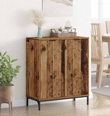 VidaXL Dressoir Oud hout 69.5 x 33 x 82 cm Bewerkt hout