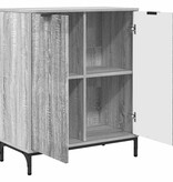 VidaXL Dressoir Grijs sonoma 69.5 x 33 x 82 cm Bewerkt hout