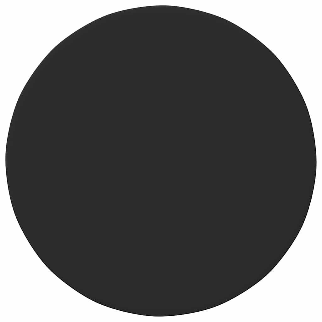 VidaXL Tafelblad Zwart 80 x 80 x 1.5 cm Bewerkt hout