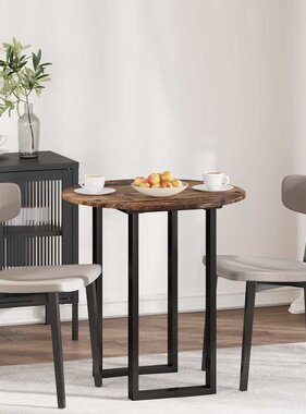 VidaXL Tafelblad Oud hout 70 x 70 x 1.5 cm Bewerkt hout