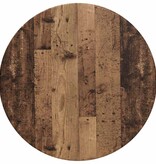 VidaXL Tafelblad Oud hout 70 x 70 x 1.5 cm Bewerkt hout