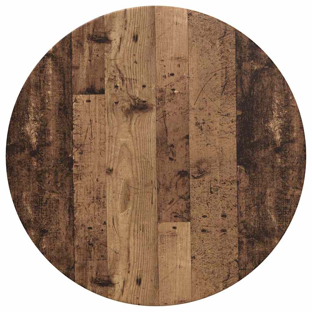VidaXL Tafelblad Oud hout 70 x 70 x 1.5 cm Bewerkt hout