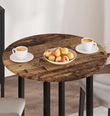 VidaXL Tafelblad Oud hout 70 x 70 x 1.5 cm Bewerkt hout