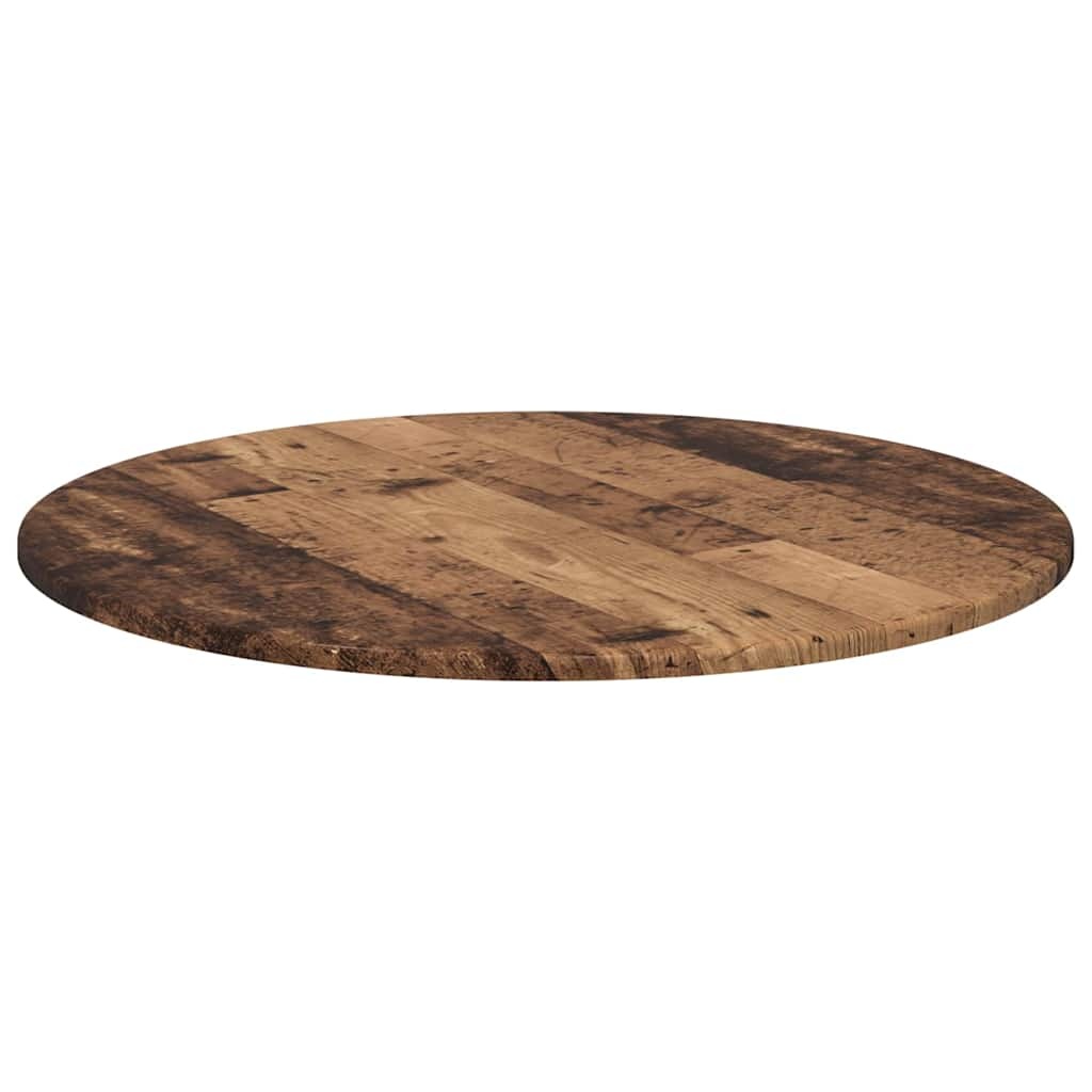 VidaXL Tafelblad Oud hout 70 x 70 x 1.5 cm Bewerkt hout