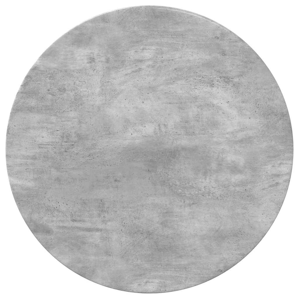 VidaXL Tafelblad Betongrijs 70 x 70 x 1.5 cm Bewerkt hout