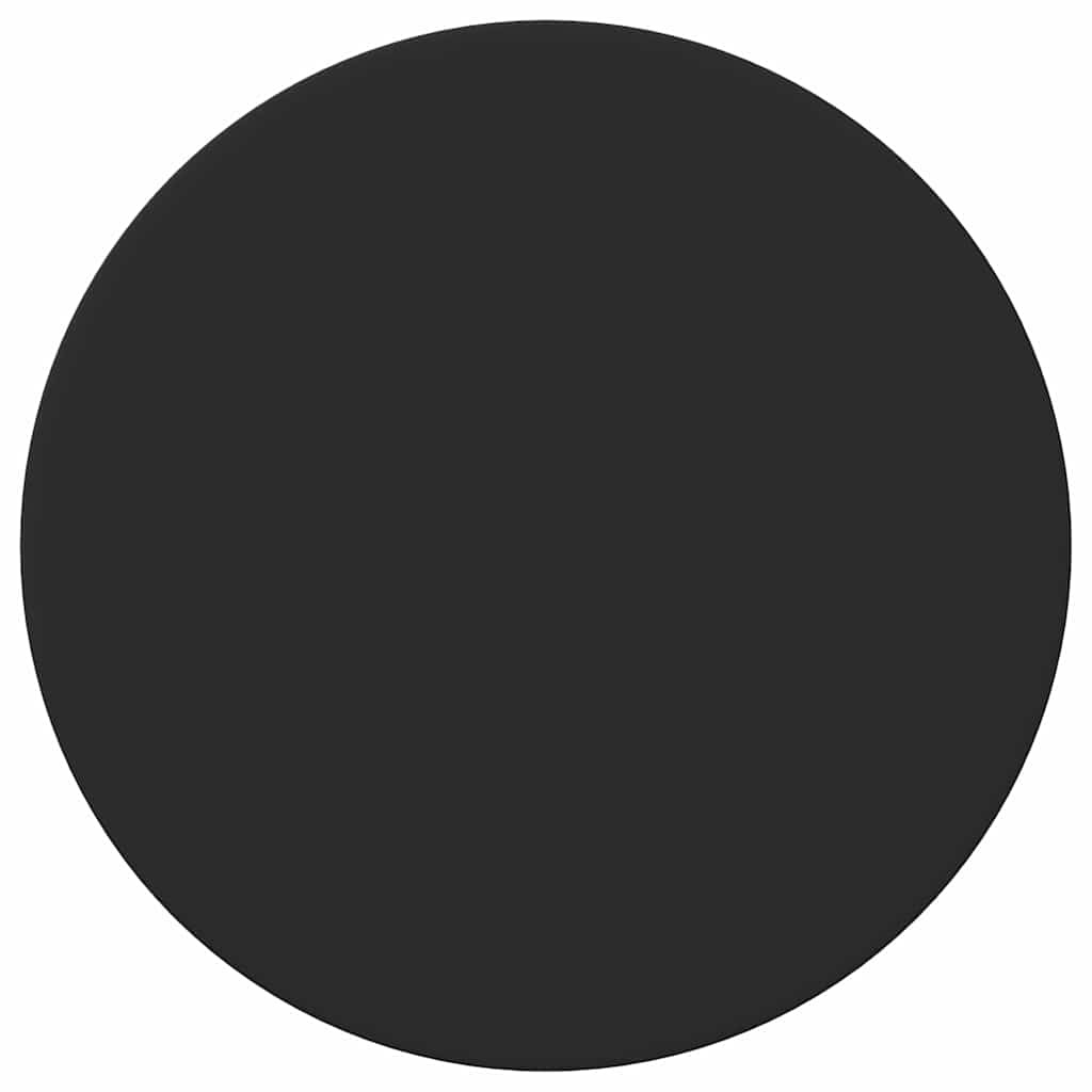 VidaXL Tafelblad Zwart 70 x 70 x 1.5 cm Bewerkt hout