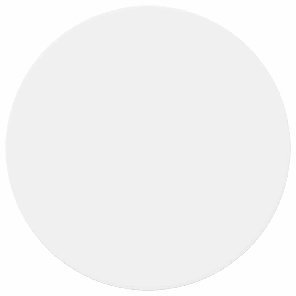 VidaXL Tafelblad Wit 70 x 70 x 1.5 cm Bewerkt hout