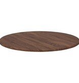 VidaXL Tafelblad bruin eikenkleur 60 x 60 x 1.5 cm Bewerkt hout