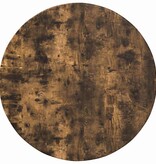 VidaXL Tafelblad Gerookt eiken 60 x 60 x 1.5 cm Bewerkt hout