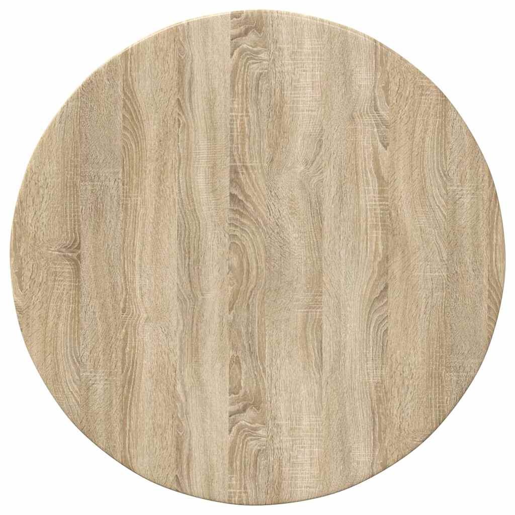 VidaXL Tafelblad Sonoma eiken 60 x 60 x 1.5 cm Bewerkt hout