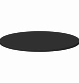 VidaXL Tafelblad Zwart 60 x 60 x 1.5 cm Bewerkt hout