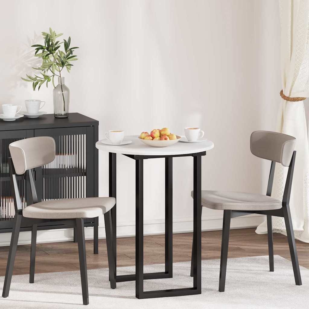 VidaXL Tafelblad Wit 60 x 60 x 1.5 cm Bewerkt hout