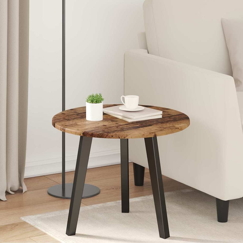 VidaXL Tafelblad Oud hout 50 x 50 x 1.5 cm Bewerkt hout