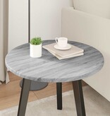 VidaXL Tafelblad Grijs sonoma 50 x 50 x 1.5 cm Bewerkt hout