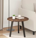 VidaXL Tafelblad Gerookt eiken 50 x 50 x 1.5 cm Bewerkt hout