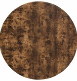 VidaXL Tafelblad Gerookt eiken 50 x 50 x 1.5 cm Bewerkt hout