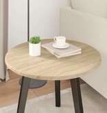 VidaXL Tafelblad Sonoma eiken 50 x 50 x 1.5 cm Bewerkt hout