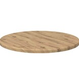 VidaXL Tafelblad artisanaal eikenkleurig 40 x 40 x 1.5 cm Bewerkt hout