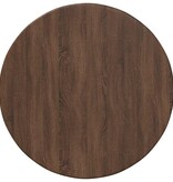 VidaXL Tafelblad bruin eikenkleur 40 x 40 x 1.5 cm Bewerkt hout