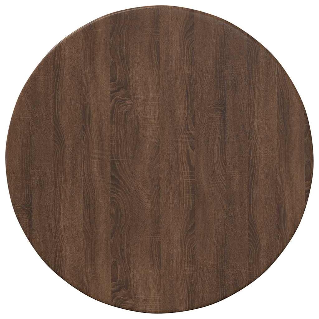 VidaXL Tafelblad bruin eikenkleur 40 x 40 x 1.5 cm Bewerkt hout